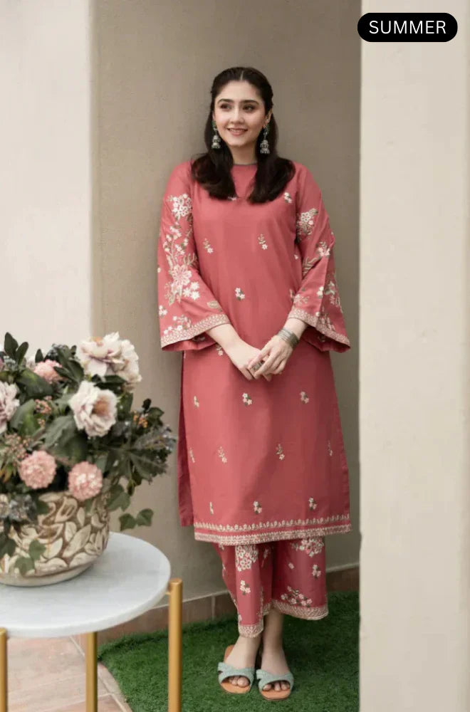 Urge -Summer 2PC Lawn Embroidered