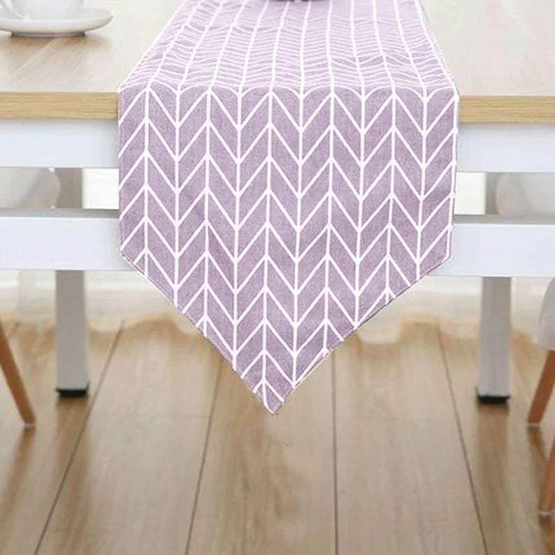 Geometric Table Turns Top