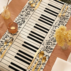 Musical Note Table Runner
