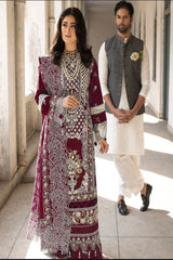 MAHNUR | SELENE | UNSTITCHED LAWN 3PC