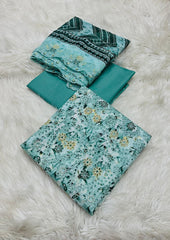 Luxury Emb Lawn 3pc D-04