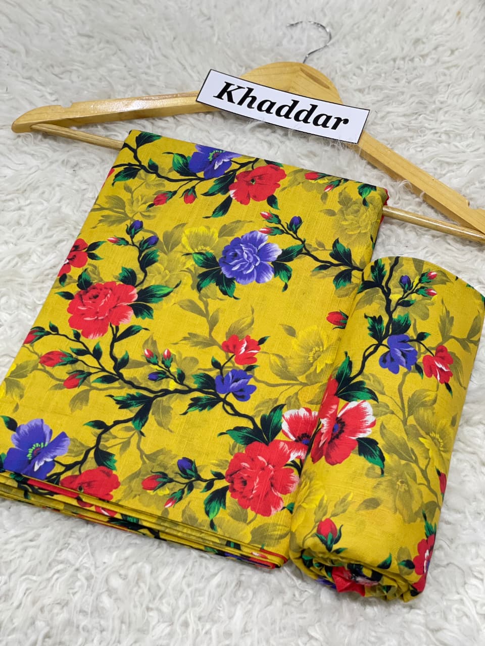 Khaddar All Over Printed 2pc D-07