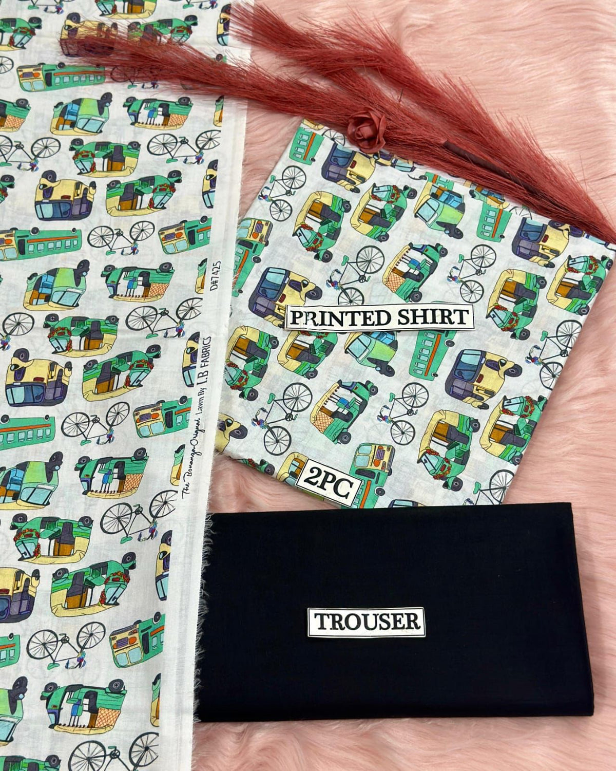 Digital Print Lawn 2pc D-25