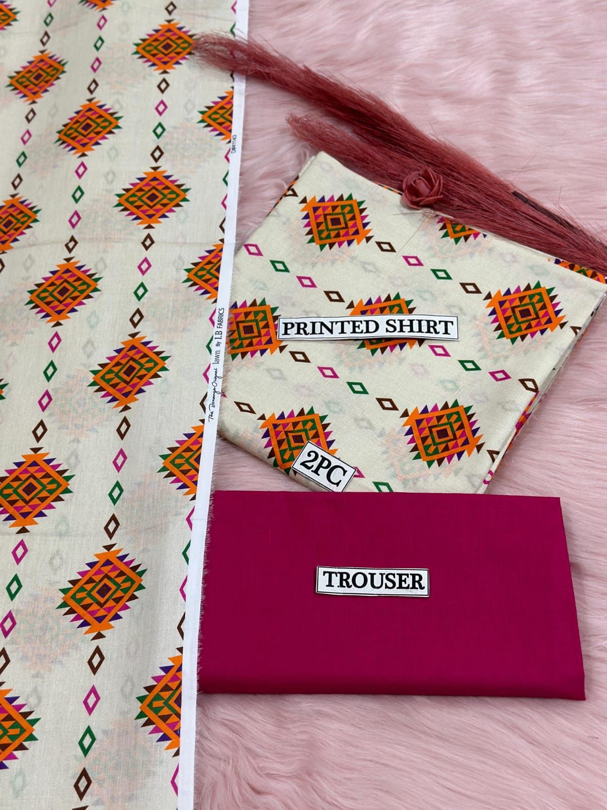 Digital Print Lawn 2pc D-53