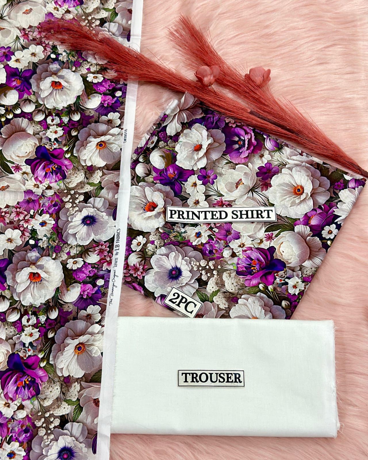 Digital Print Lawn 2pc D-10