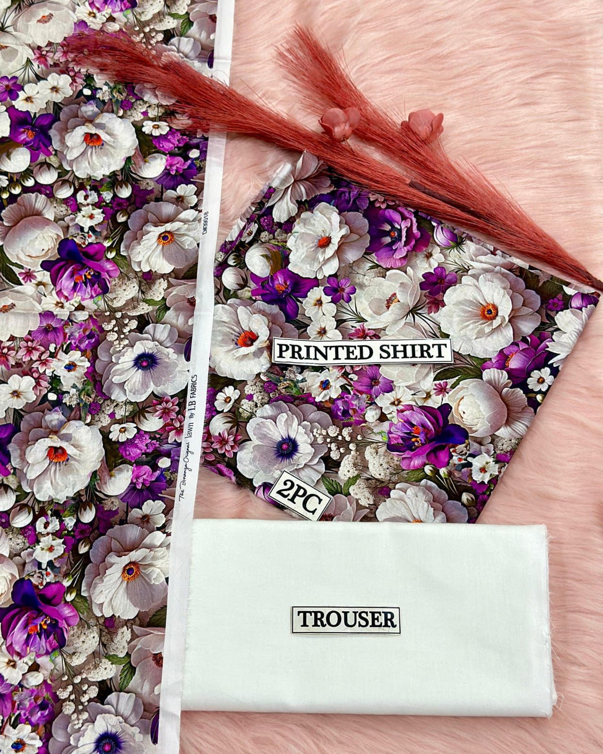 Digital Print Lawn 2pc D-10