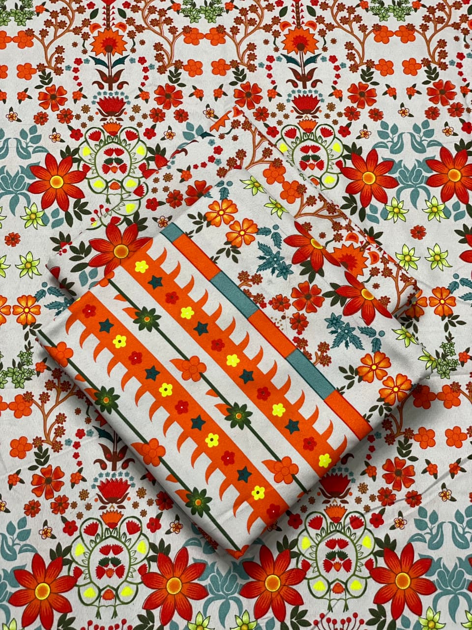 Winter Cotton All Over 2pc D-311