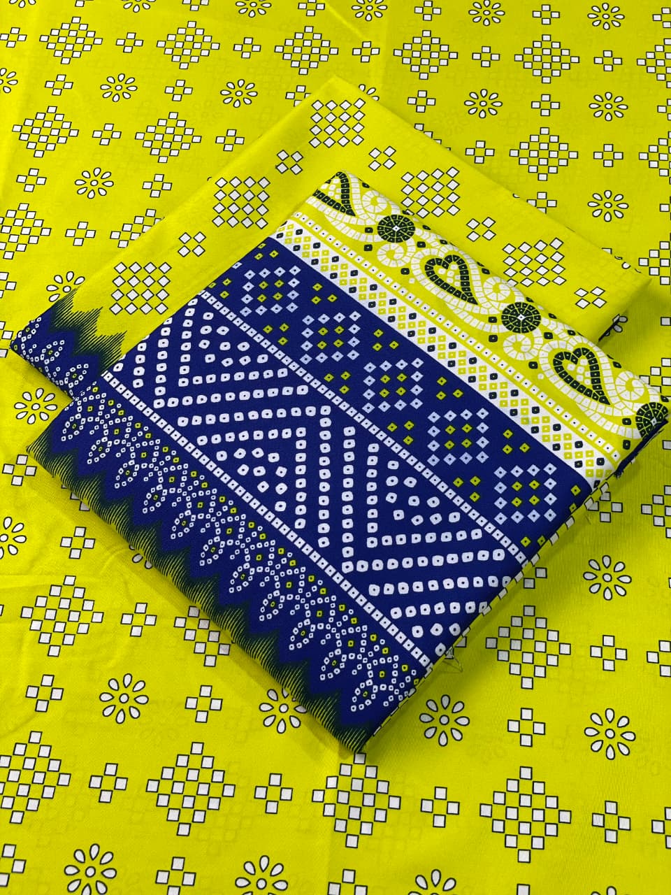 Winter Cotton All Over 2pc D-163