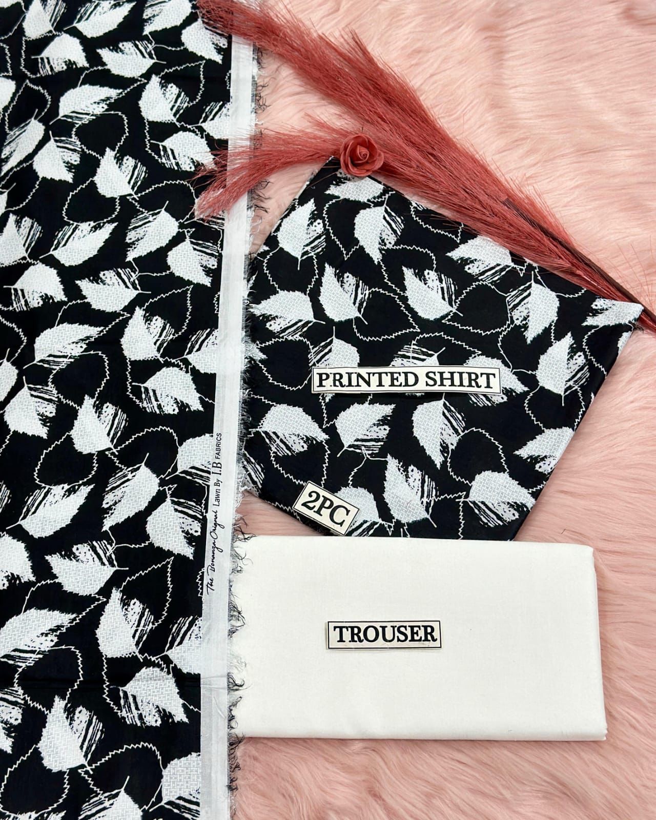 Digital Print Lawn 2pc D-12