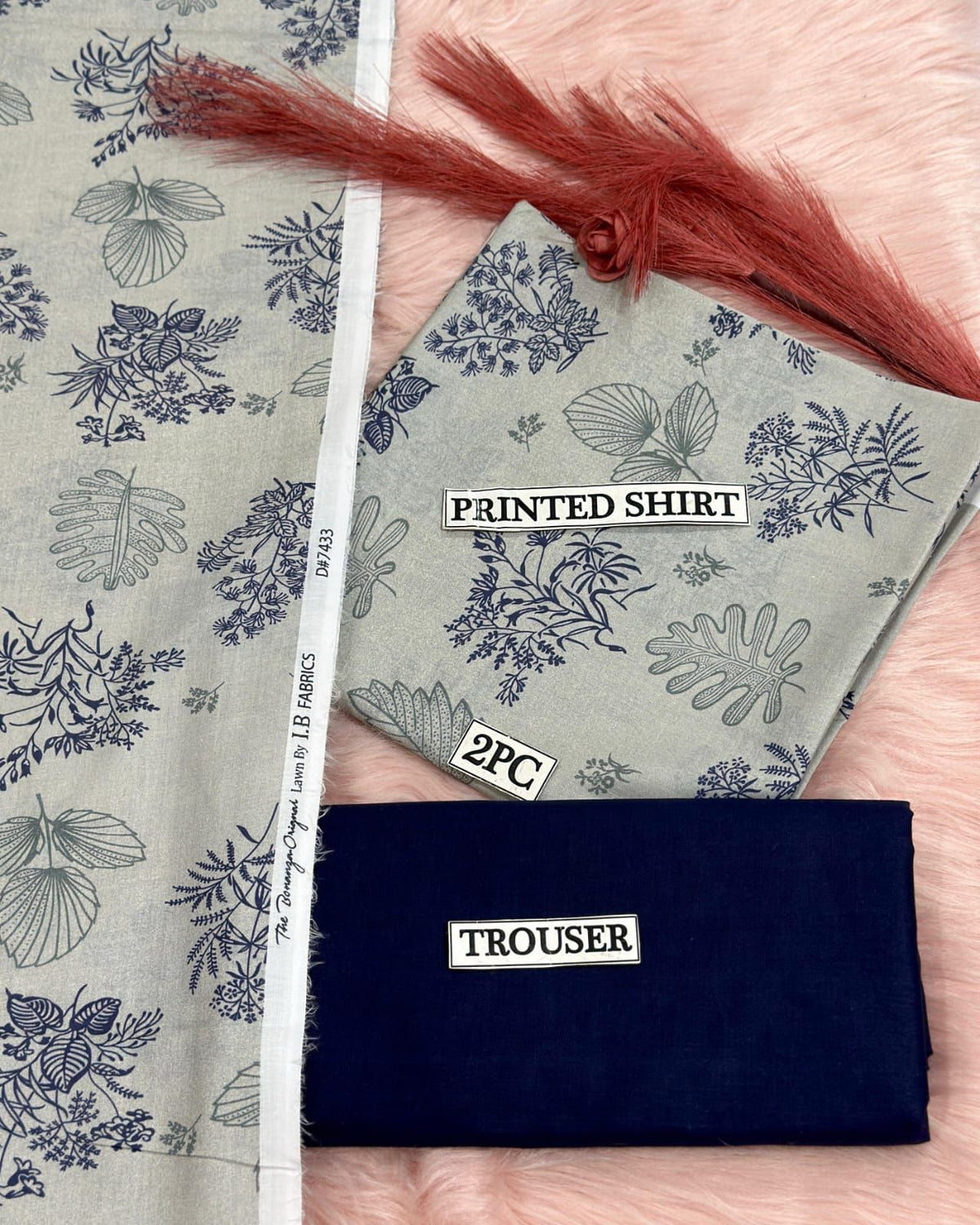 Digital Print Lawn 2pc D-23