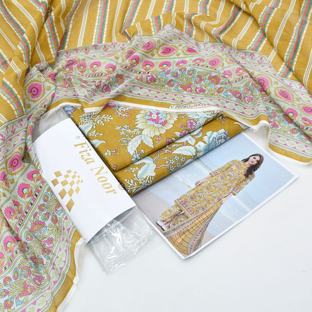 Fizza Noor Lawn 3pc D-03