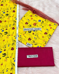 Digital Print Lawn 2pc D-106