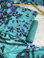 Linen Printed 3pc D-20