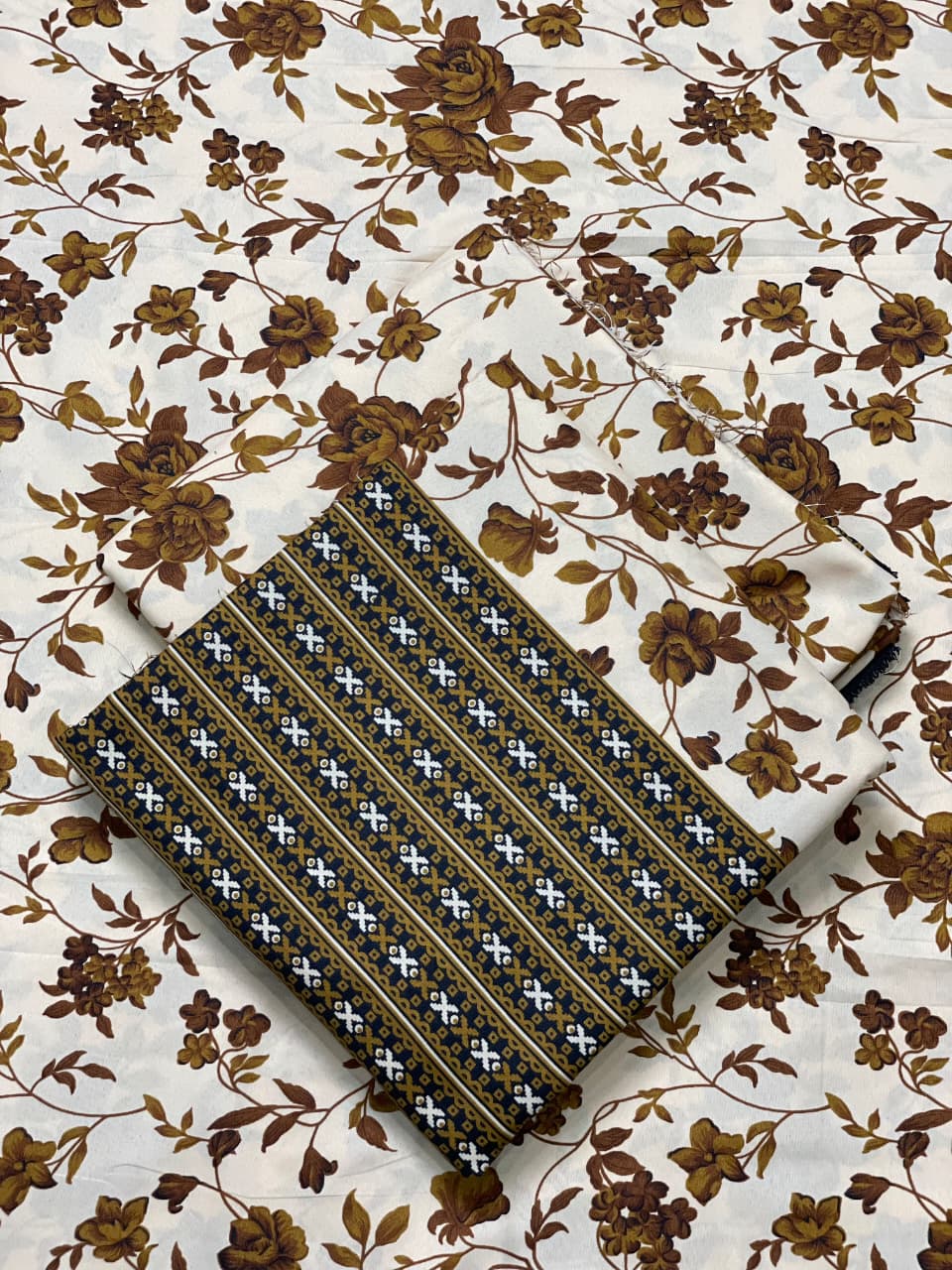 Winter Cotton All Over 2pc D-327